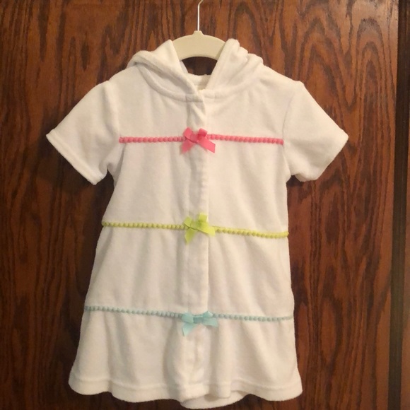 Little Me Other - NWOT Little Me hooded swim/bath cover up